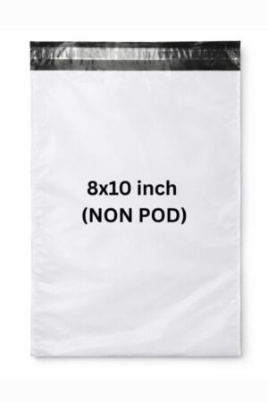 8×10 Inch Plain Generic Non POD Polybag – Tamper Proof Courier Bag | High-Quality Shipping Packaging