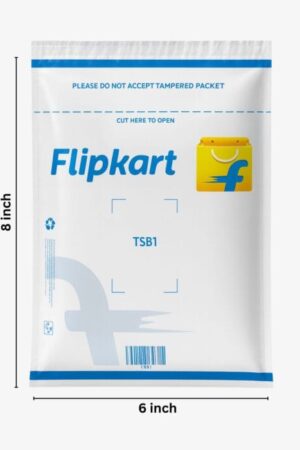 Flipkart Security Tamper Proof Courier Bag 6×8 Inch | High Strength Self Adhesive Poly Mailer | Waterproof & Tear-Resistant Packaging Bag for Ecommerce Shipping (TSB1)