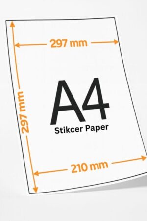 ST1 Shipping Label Sticker Sheet – A4 100 Sheet | Compatible with Amazon, Flipkart, Meesho | High-Quality Self-Adhesive Matte Paper | Inkjet & Laser Printer Friendly |Smudge-Proof Labels